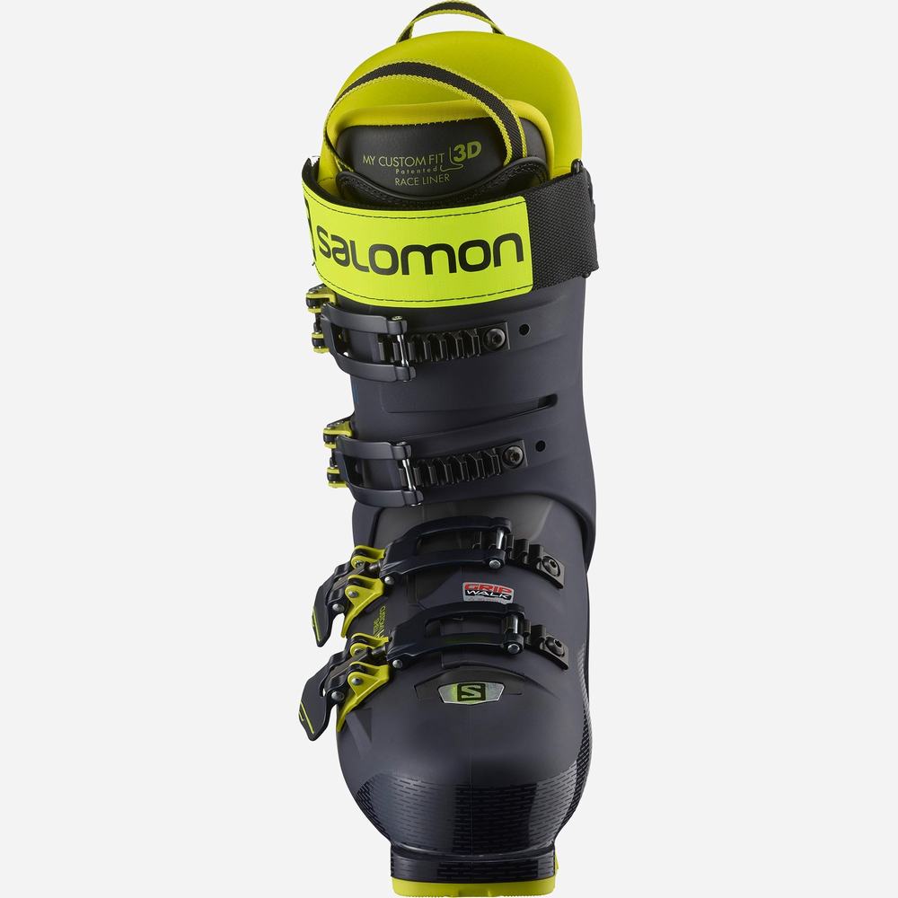 Bottes Ski Salomon S/Pro Hv 130 Homme Vert Noir | France-7235486