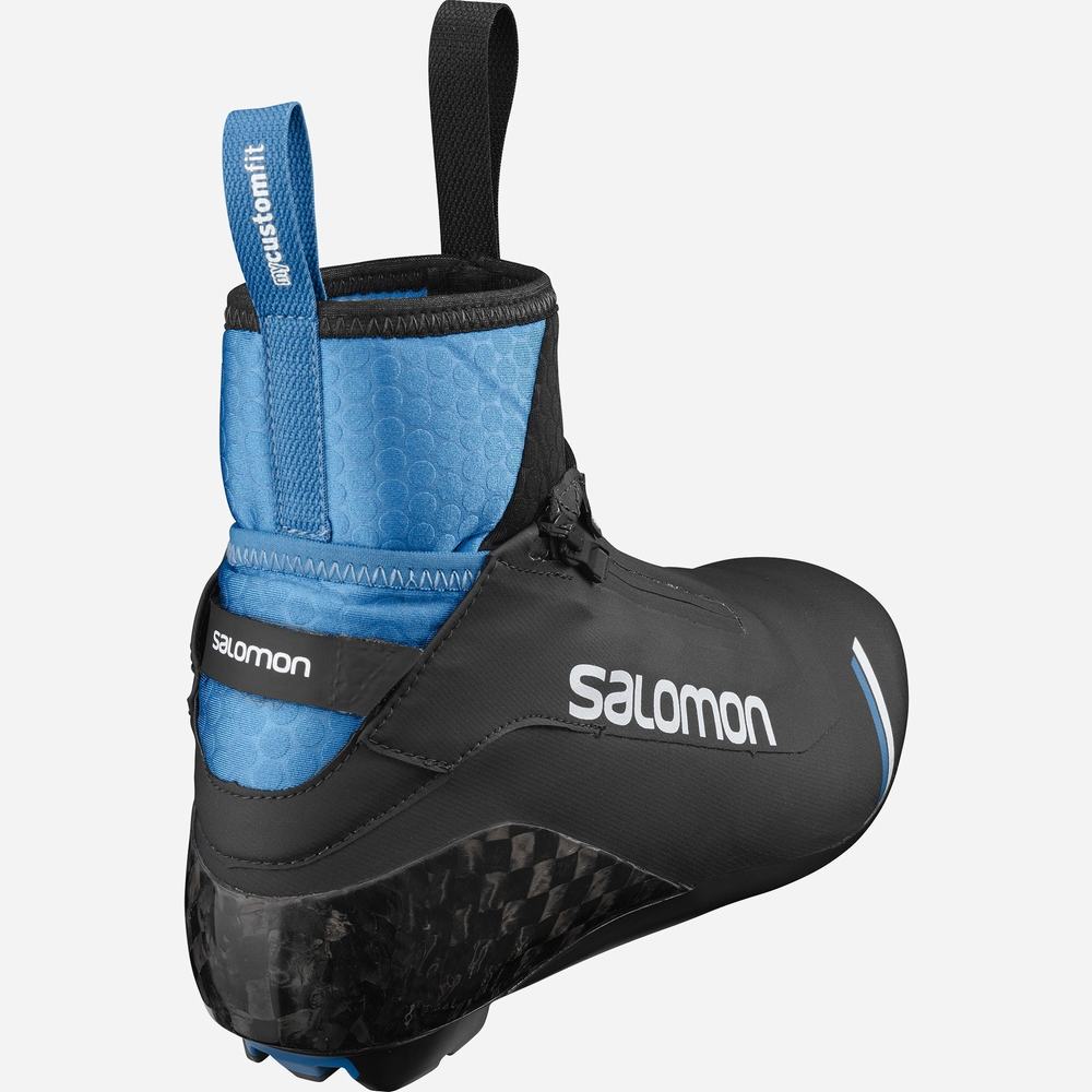 Bottes Ski Salomon S/Race Classiche Femme Noir Bleu | France-9206574