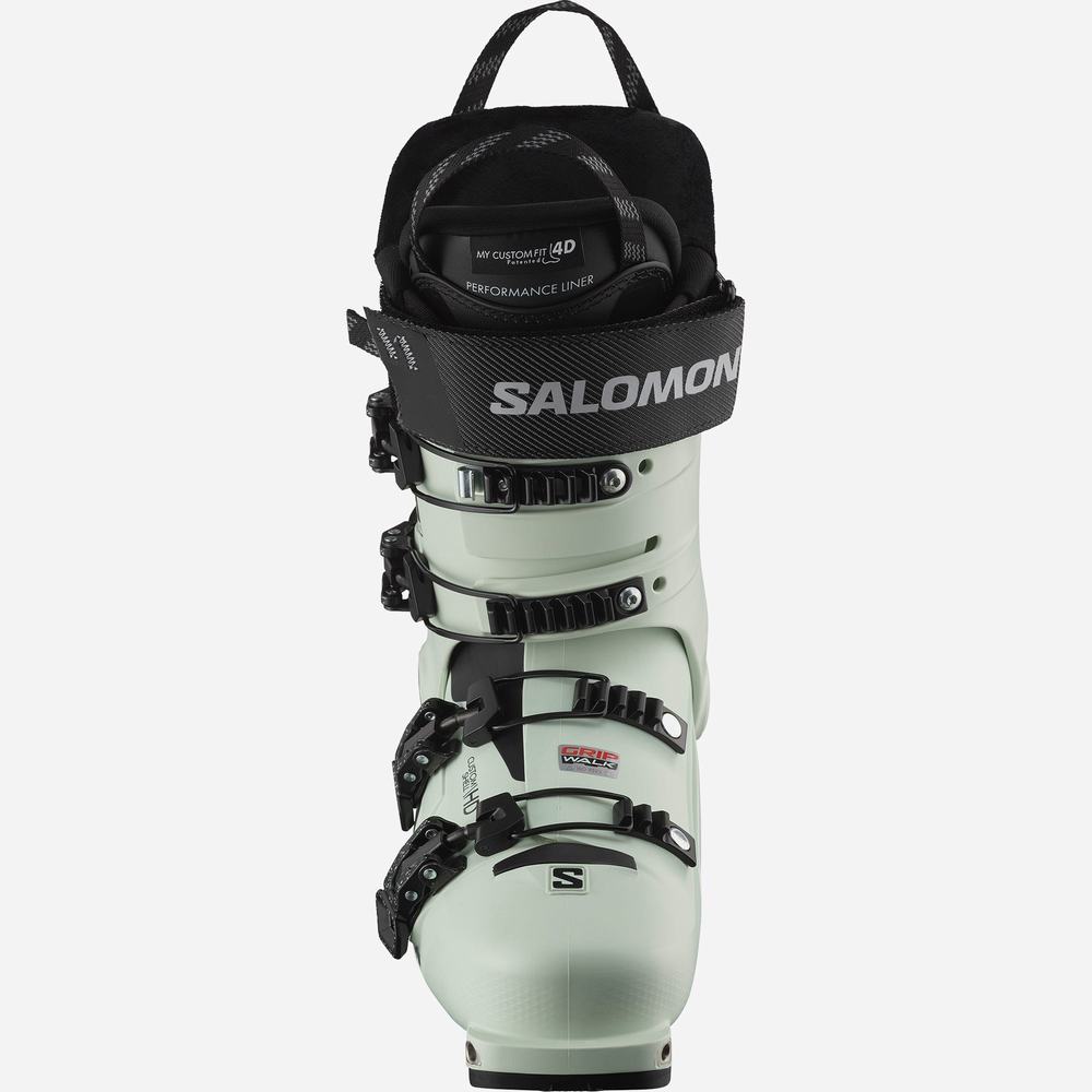 Bottes Ski Salomon Shift Pro 100 At Femme Blanche Noir Blanche | France-0348179