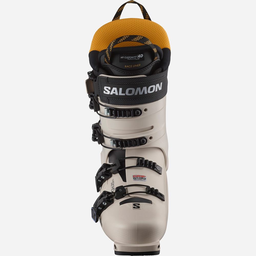 Bottes Ski Salomon Shift Pro 130 At Homme Kaki Noir | France-1498352