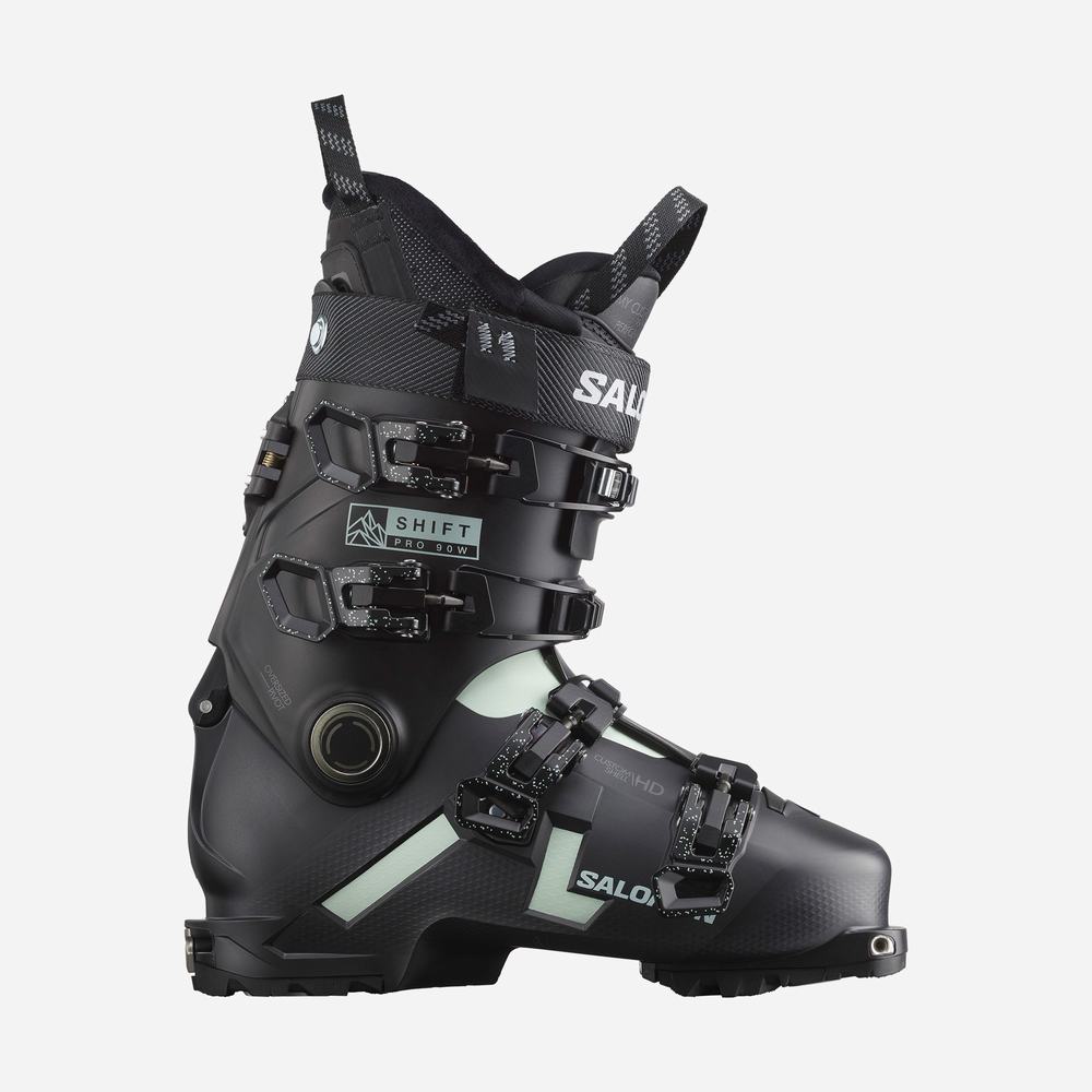 Bottes Ski Salomon Shift Pro 90 At Femme Noir Blanche | France-4179625