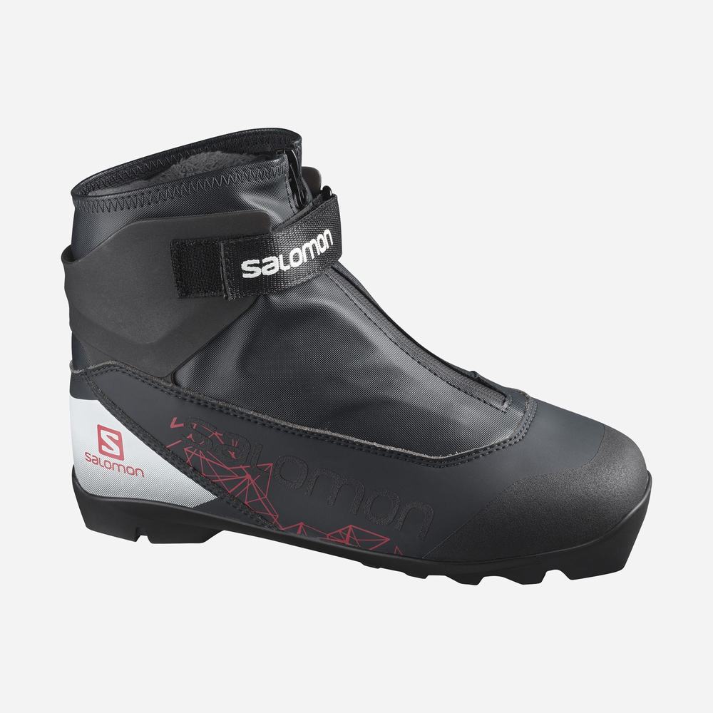 Bottes Ski Salomon Vitane Plus Prolink Femme Noir Rouge Blanche | France-5879136