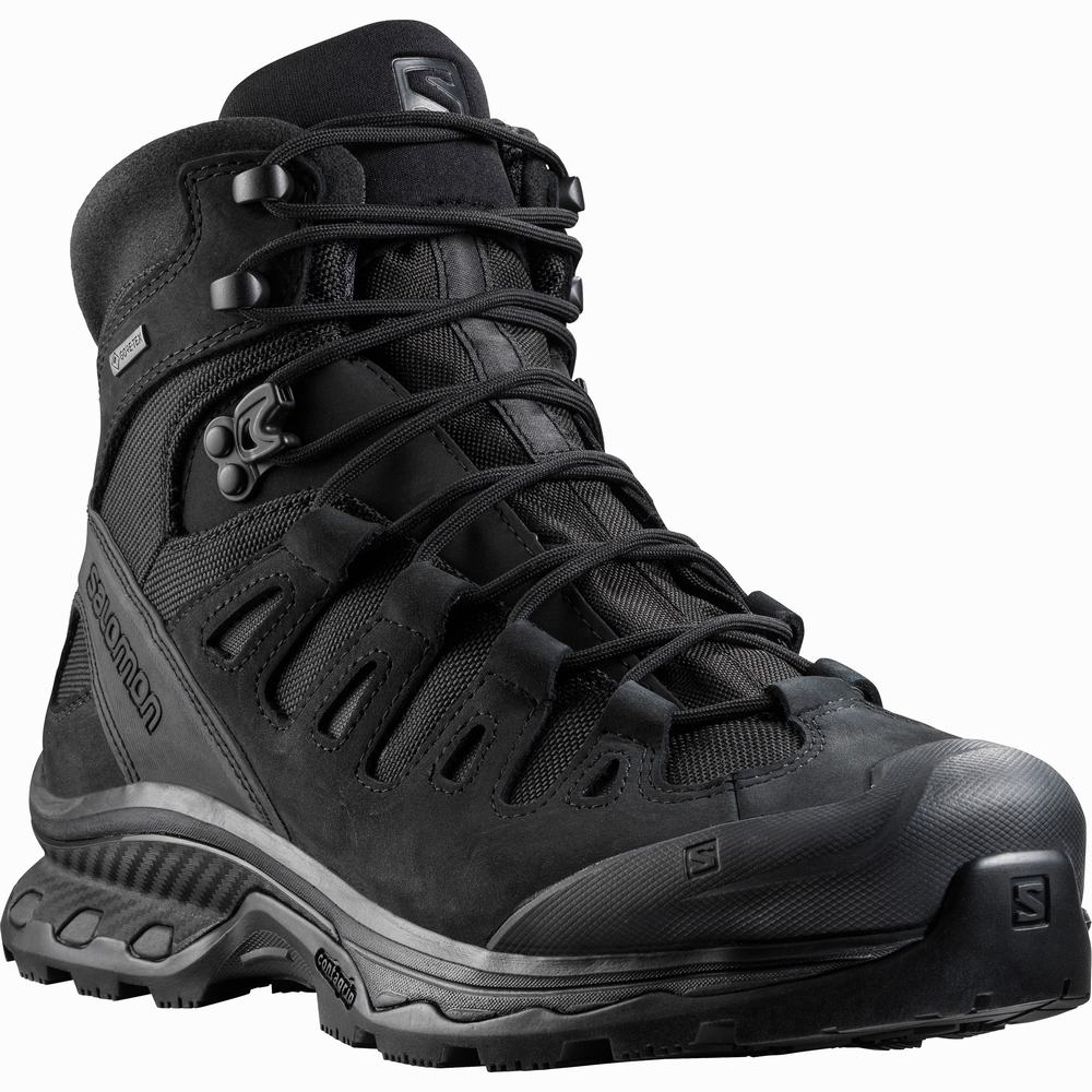 Bottes Tactiques Salomon Quest 4d Gore-tex Forces 2 En Homme Noir | France-5481926