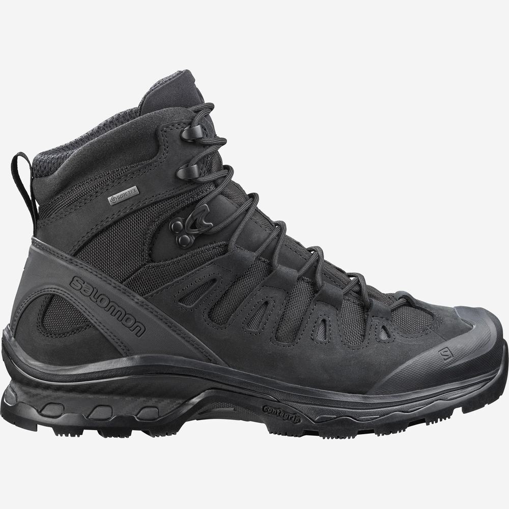 Bottes Tactiques Salomon Quest 4d Gore-tex Forces 2 En Homme Noir | France-5481926