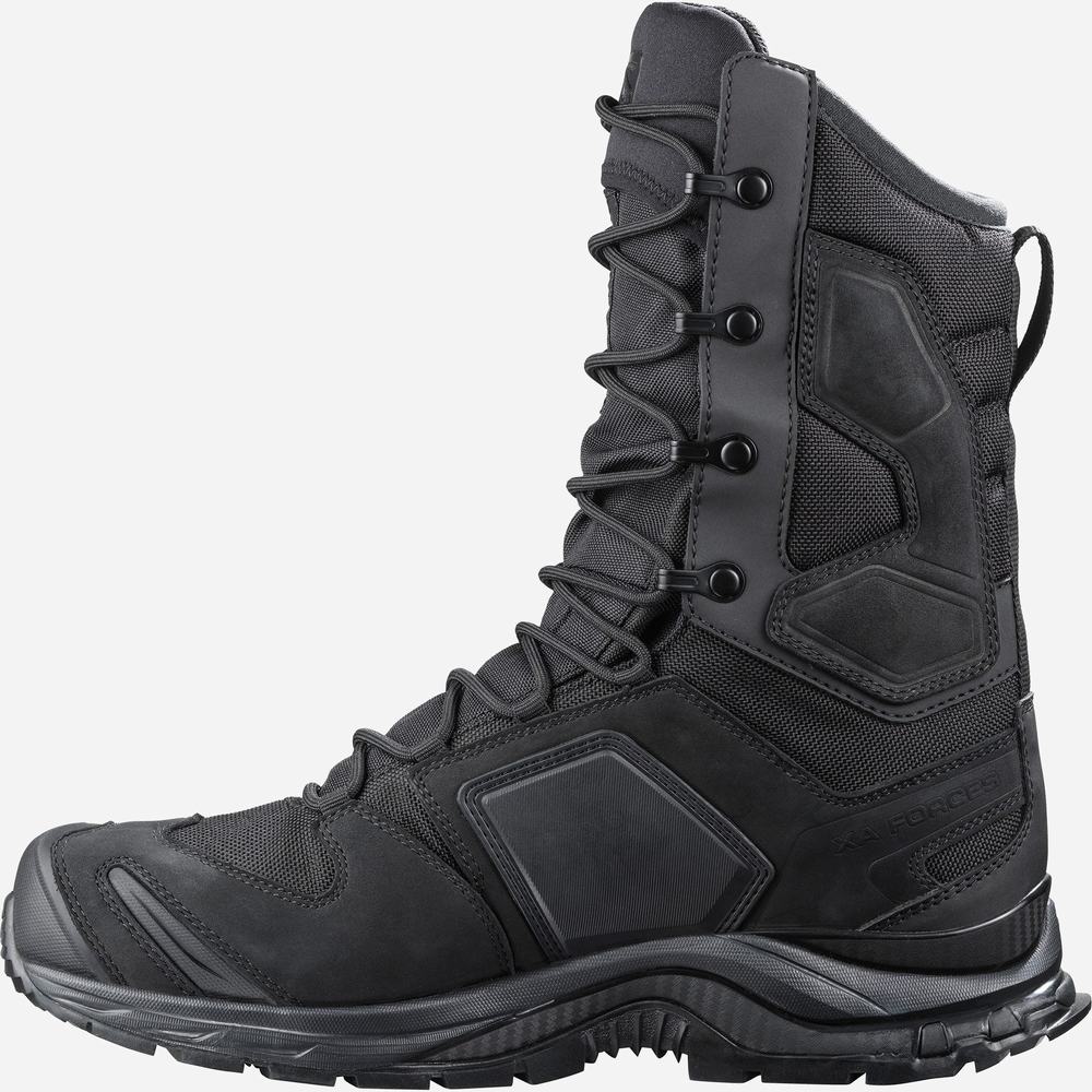 Bottes Tactiques Salomon Xa Forces 8 Gore-tex En Femme Noir | France-7859634