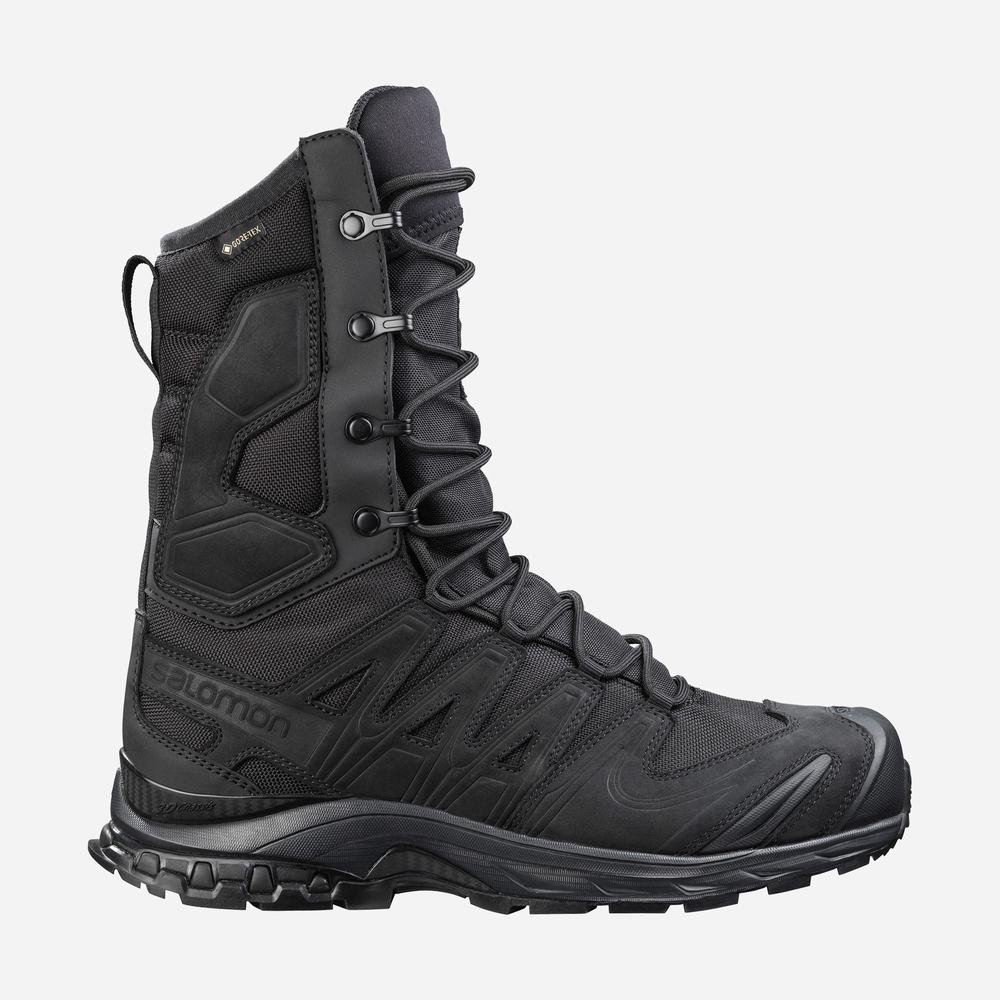 Bottes Tactiques Salomon Xa Forces 8 Gore-tex En Femme Noir | France-7859634