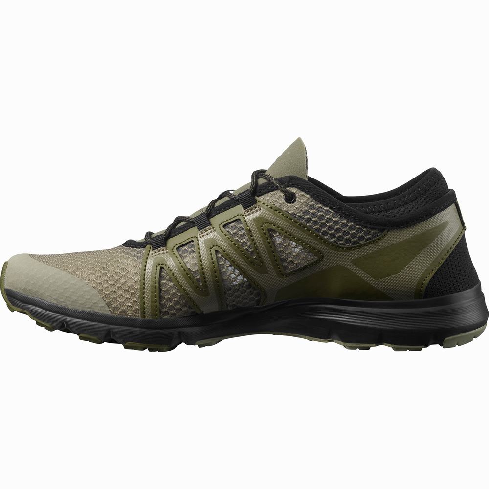 Chaussures D'eau Salomon Crossamphibian Swift 2 Homme Vert Olive Noir | France-2379514