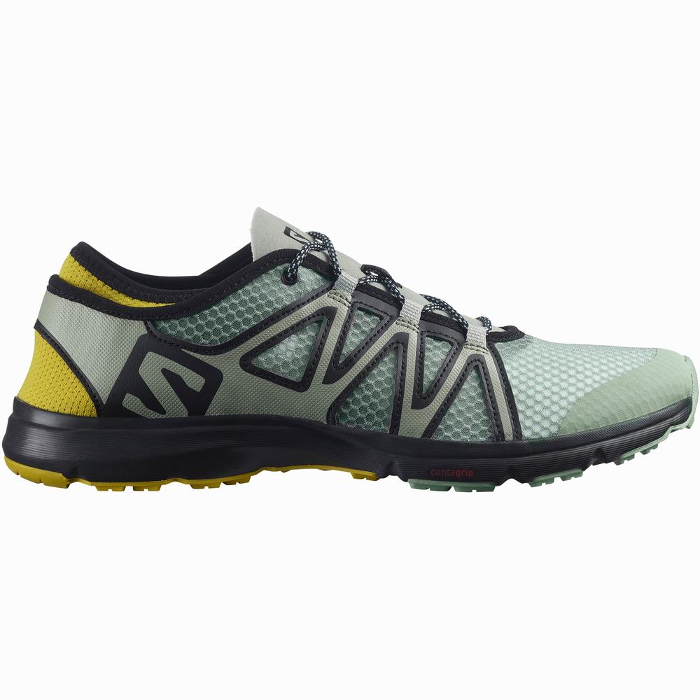 Chaussures D\'eau Salomon Crossamphibian Swift 2 Homme Turquoise Noir | France-3059724