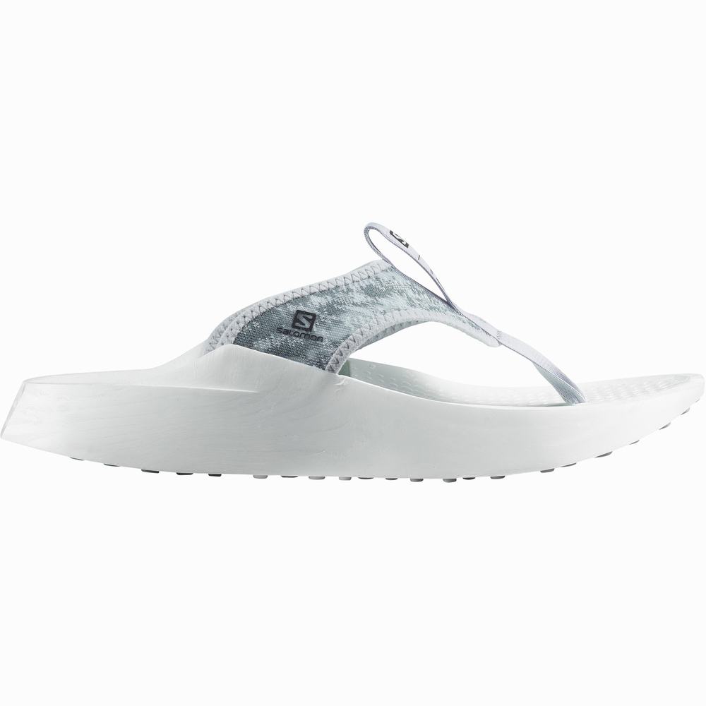 Chaussures De Récupération Salomon Index Break Femme Bleu Blanche | France-9671304