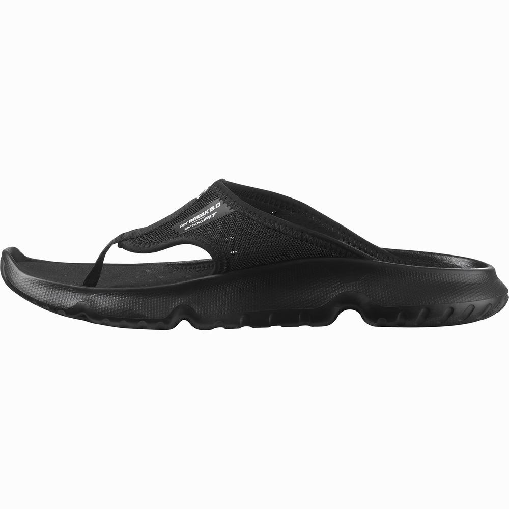 Chaussures De Récupération Salomon Reelax Break 5.0 Homme Noir | France-4183952