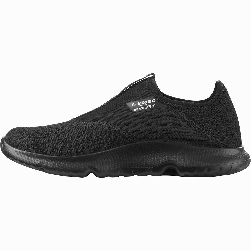 Chaussures De Récupération Salomon Reelax Moc 5.0 Femme Noir | France-7193804