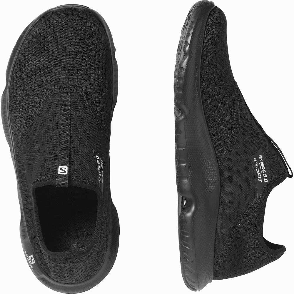 Chaussures De Récupération Salomon Reelax Moc 5.0 Femme Noir | France-7193804