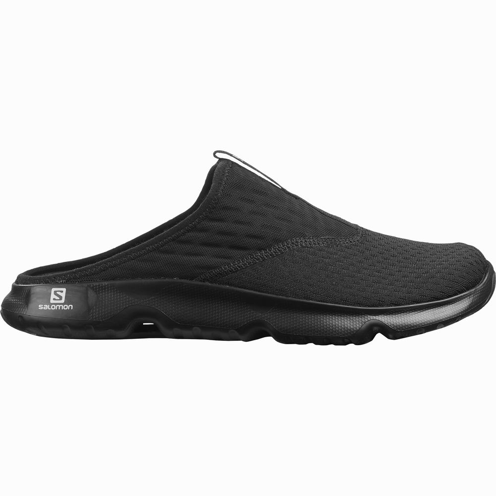 Chaussures De Récupération Salomon Reelax Claquette 5.0 Homme Noir | France-9654238