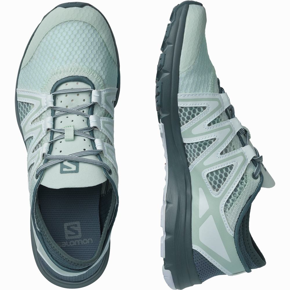 Chaussures Randonnée Salomon Crossamphibian Swift 2 Femme Bleu Blanche | France-4086519