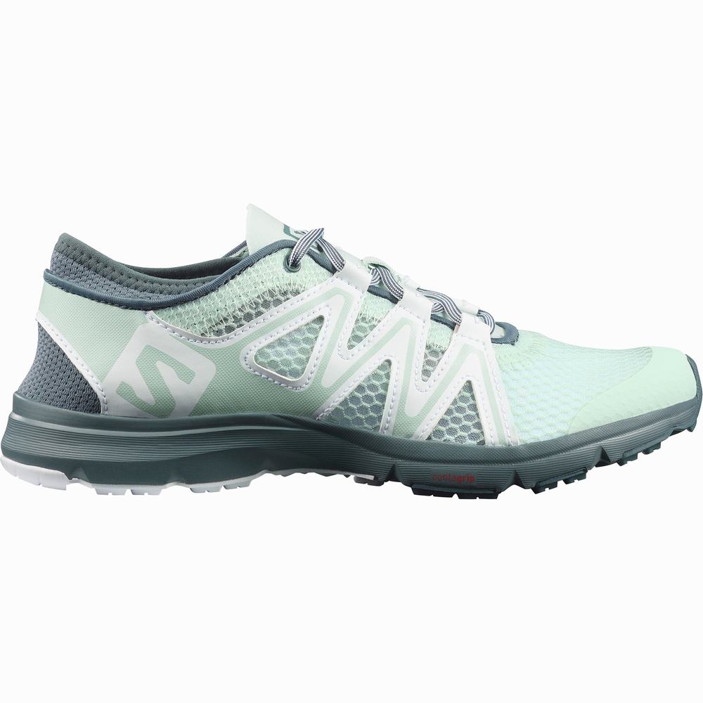 Chaussures Randonnée Salomon Crossamphibian Swift 2 Femme Bleu Blanche | France-4086519