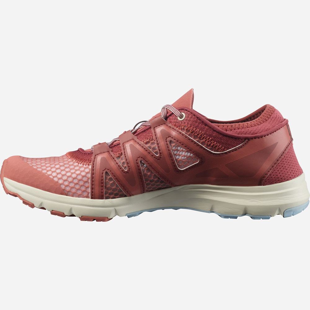 Chaussures Randonnée Salomon Crossamphibian Swift 2 Femme Rouge Foncé Bleu | France-8720369