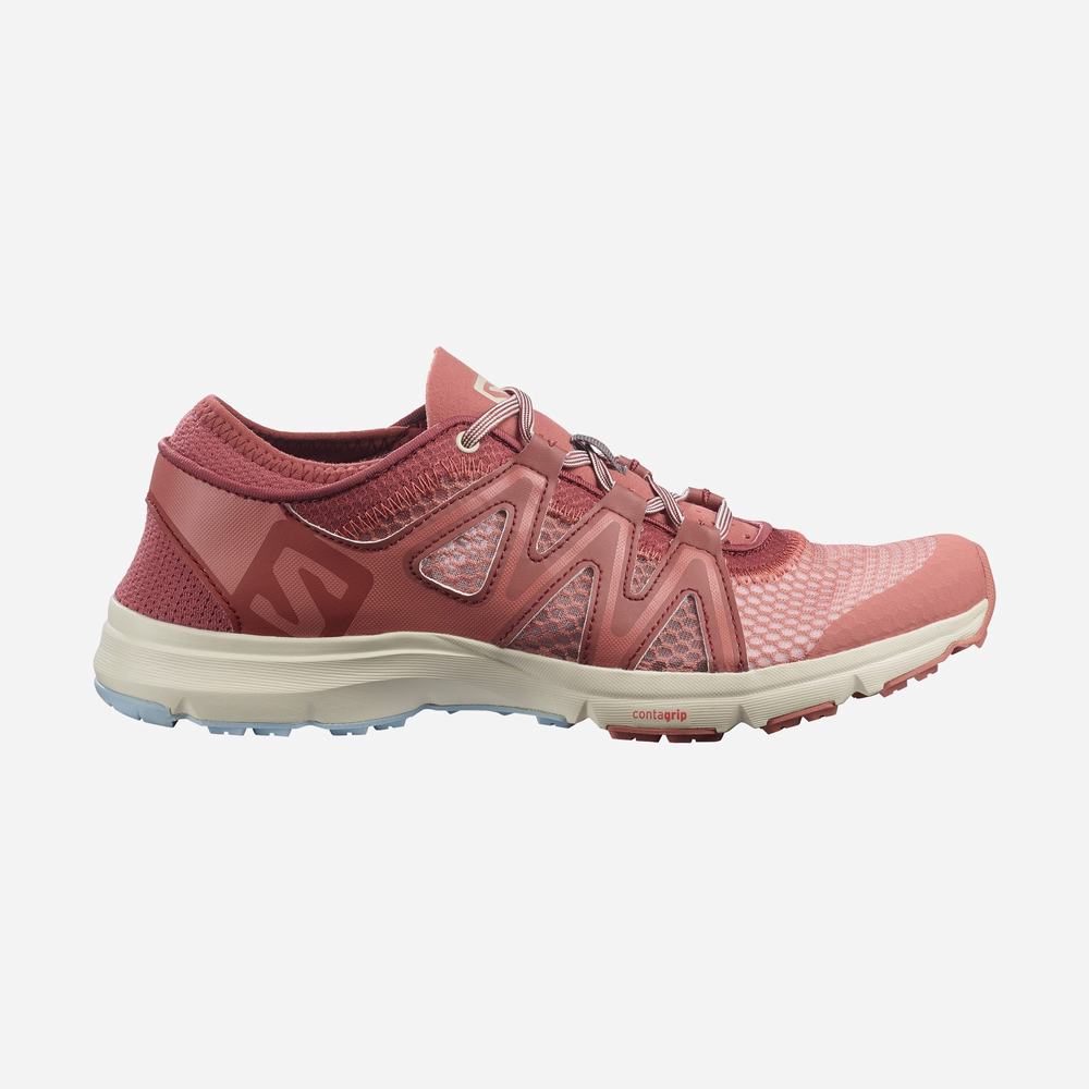 Chaussures Randonnée Salomon Crossamphibian Swift 2 Femme Rouge Foncé Bleu | France-8720369