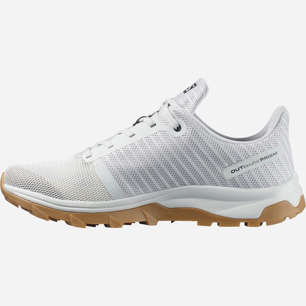 Chaussures Randonnée Salomon Outbound Prism Homme Blanche | France-0764928