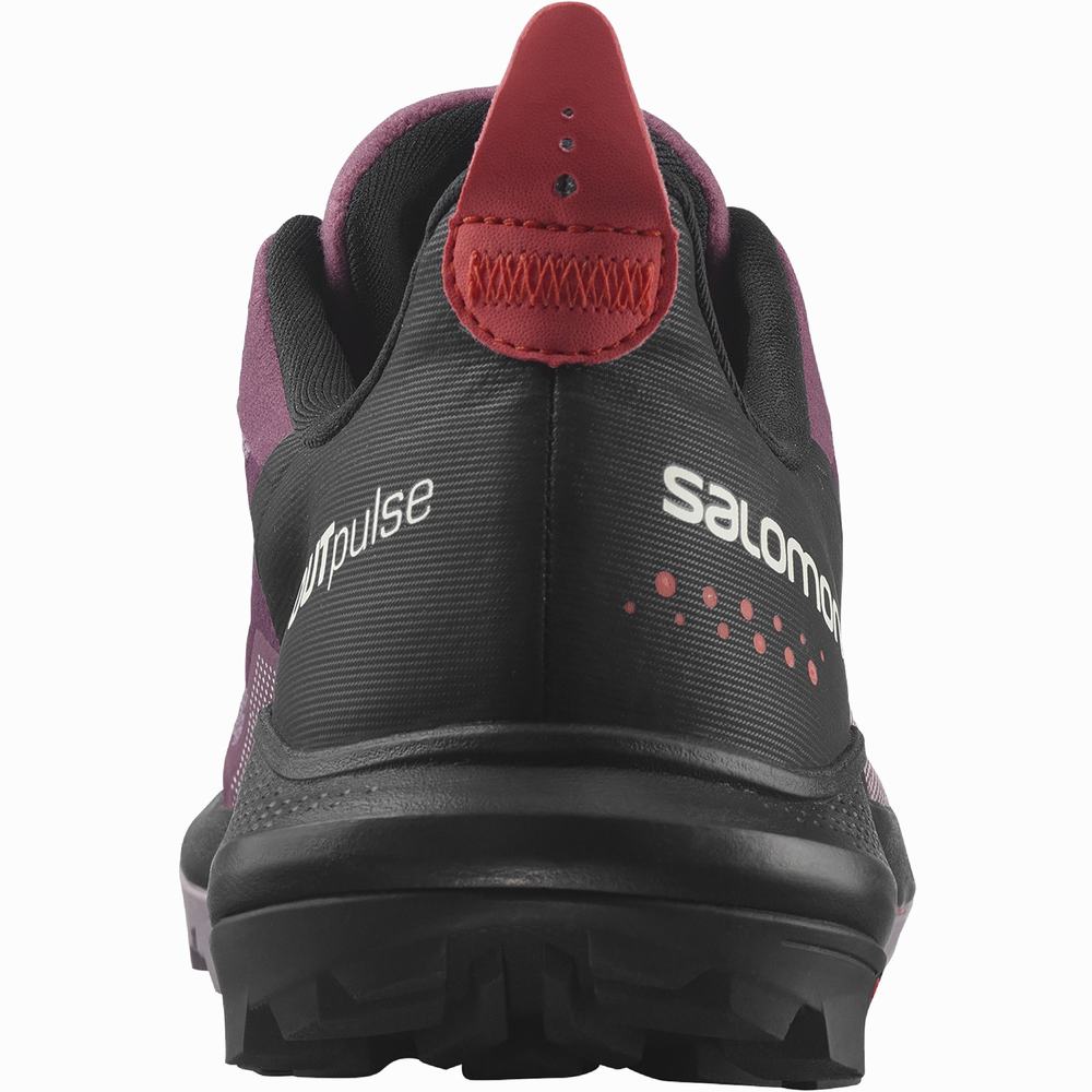 Chaussures Randonnée Salomon Outpulse Gore-tex Femme Violette Noir Rouge | France-9627451