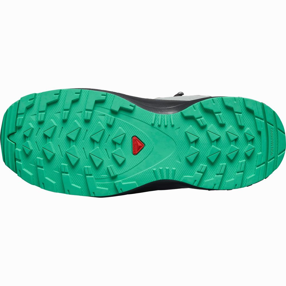 Chaussures Randonnée Salomon Outward Climasalomon™ Imperméables Enfant Turquoise Clair Grise Menthe | France-3879062