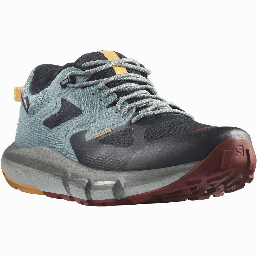 Chaussures Randonnée Salomon Predict Hike Gore-tex Homme Noir Orange | France-2345601