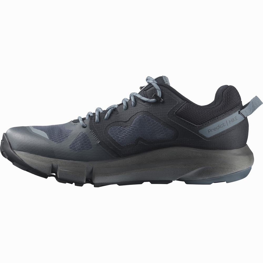 Chaussures Randonnée Salomon Predict Hike Gore-tex Homme Bleu Marine Noir | France-3261895