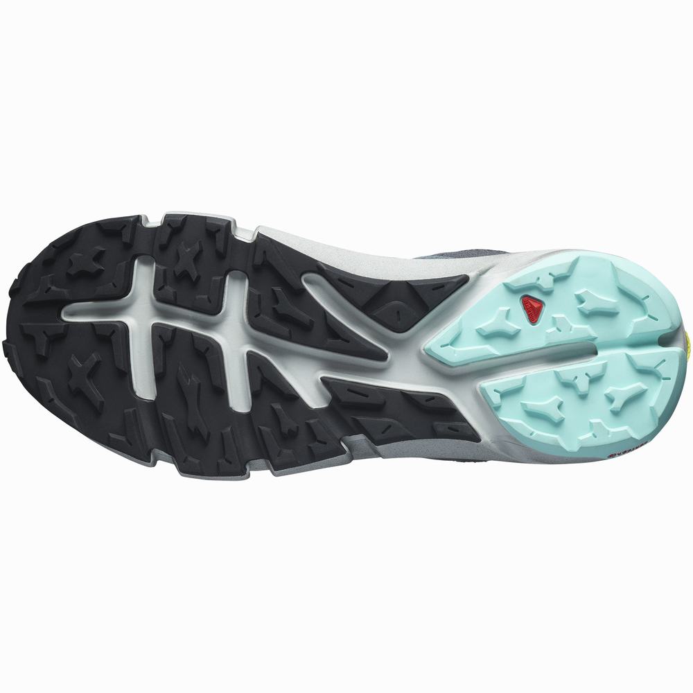 Chaussures Randonnée Salomon Predict Hike Gore-tex Femme Bleu Marine Turquoise | France-8574901