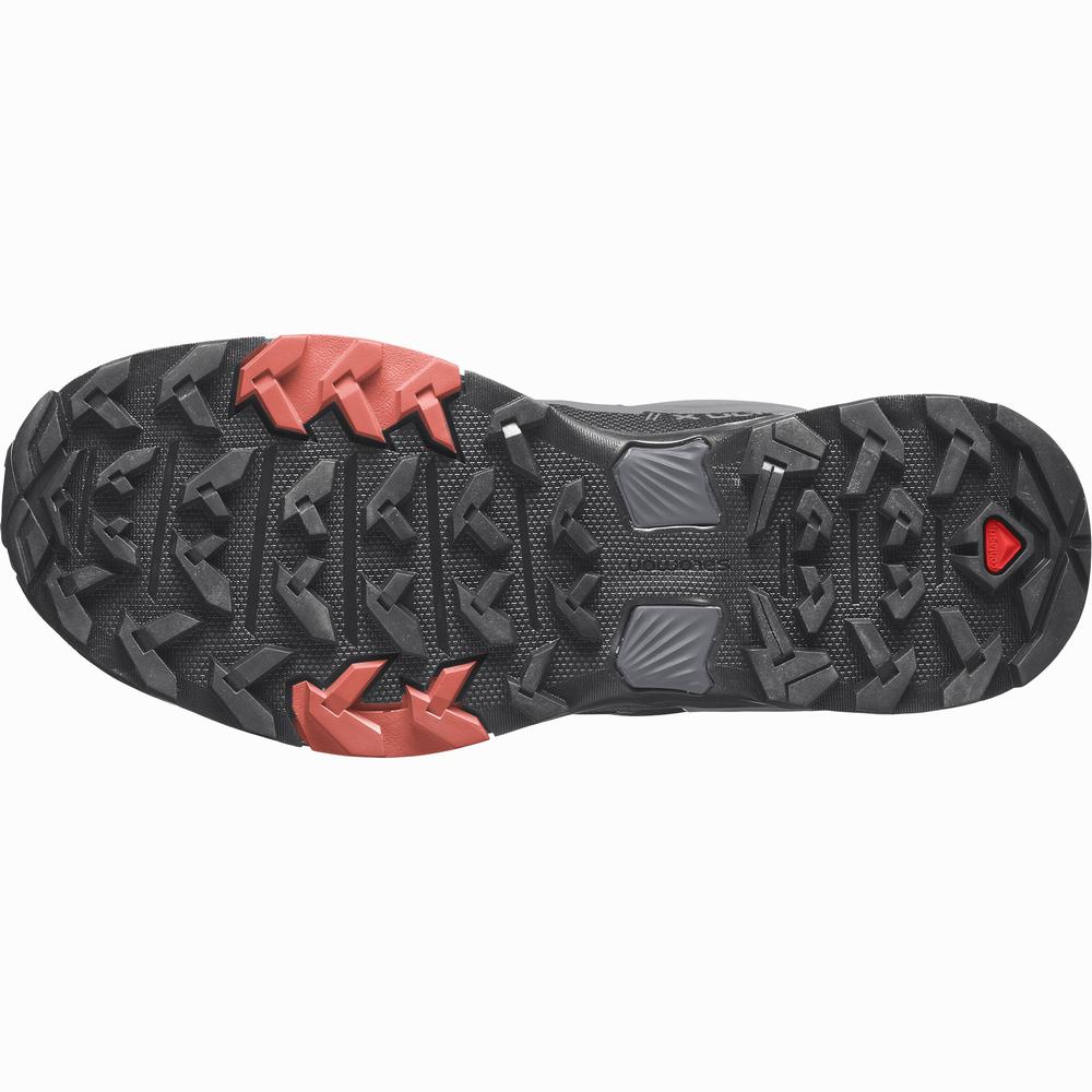 Chaussures Randonnée Salomon X Ultra 4 Gore-tex Femme Grise Noir | France-2471568