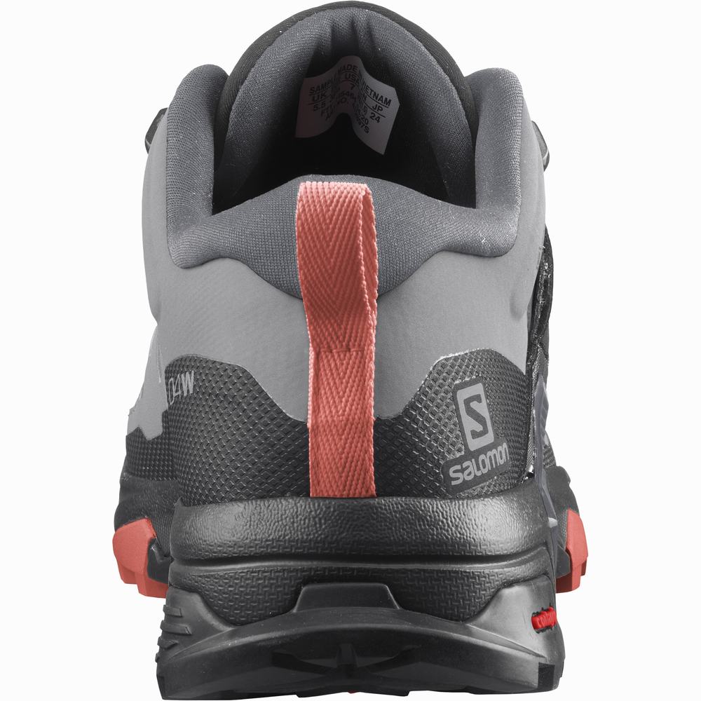 Chaussures Randonnée Salomon X Ultra 4 Gore-tex Femme Grise Noir | France-2471568