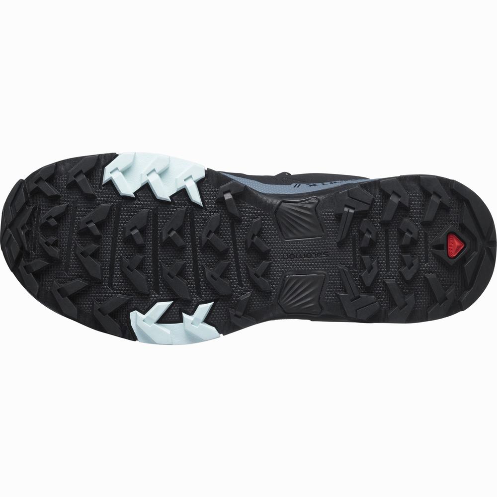 Chaussures Randonnée Salomon X Ultra 4 Gore-tex Femme Noir Bleu | France-2851609