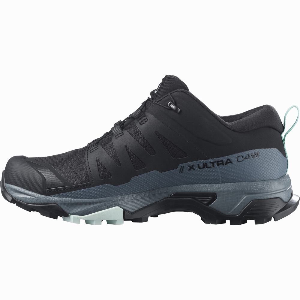 Chaussures Randonnée Salomon X Ultra 4 Gore-tex Femme Noir Bleu | France-2851609