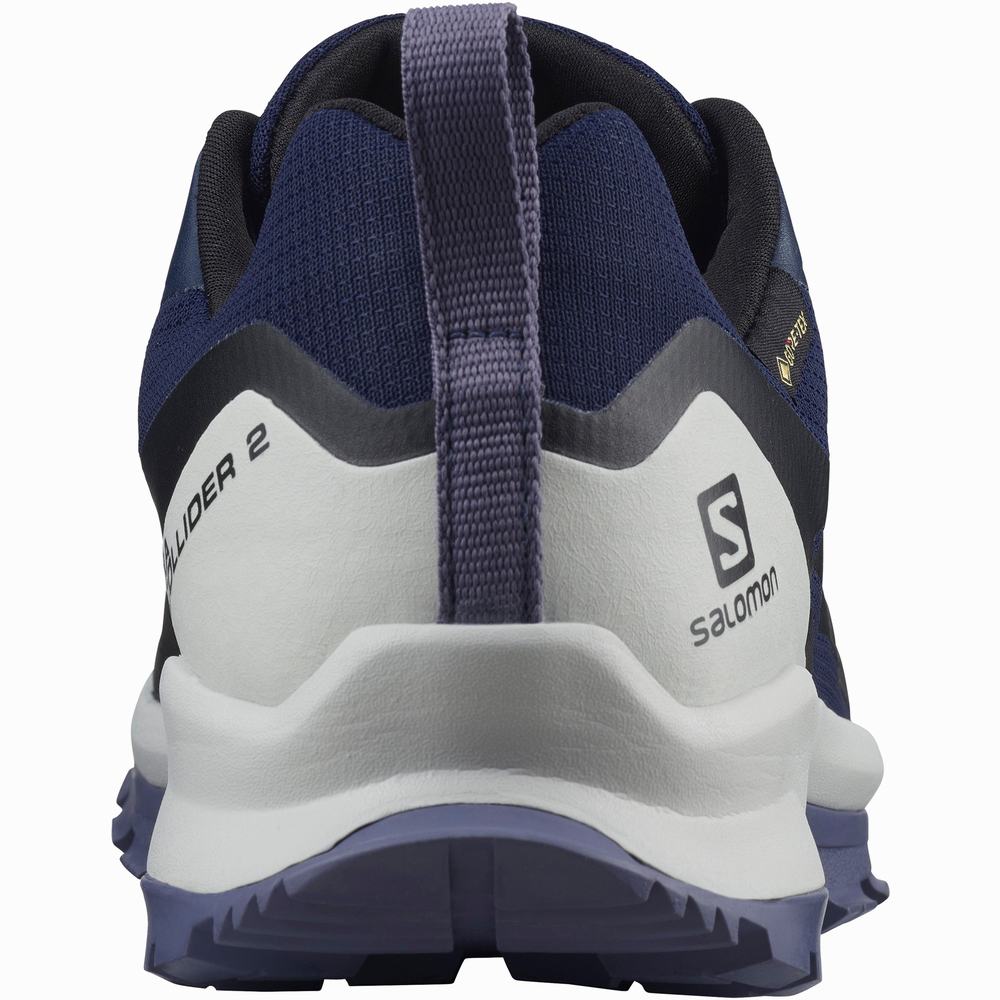 Chaussures Randonnée Salomon Xa Collider 2 Gore-tex Femme Bleu | France-6275419