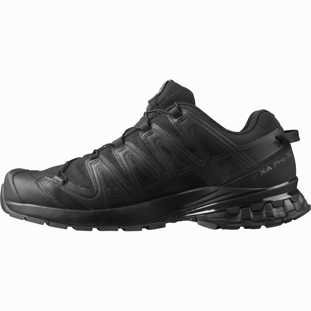 Chaussures Randonnée Salomon Xa Pro 3d V8 Gore-tex Homme Noir | France-4256973