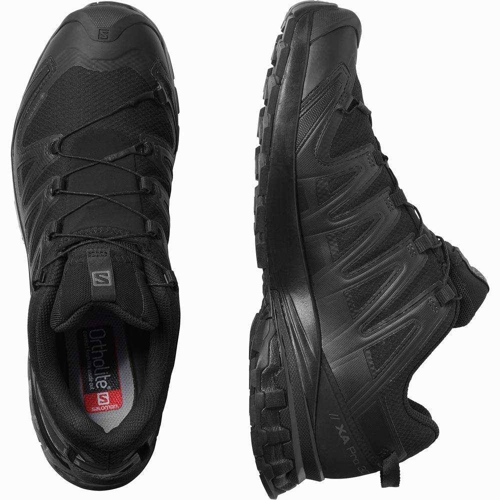 Chaussures Randonnée Salomon Xa Pro 3d V8 Gore-tex Homme Noir | France-4256973