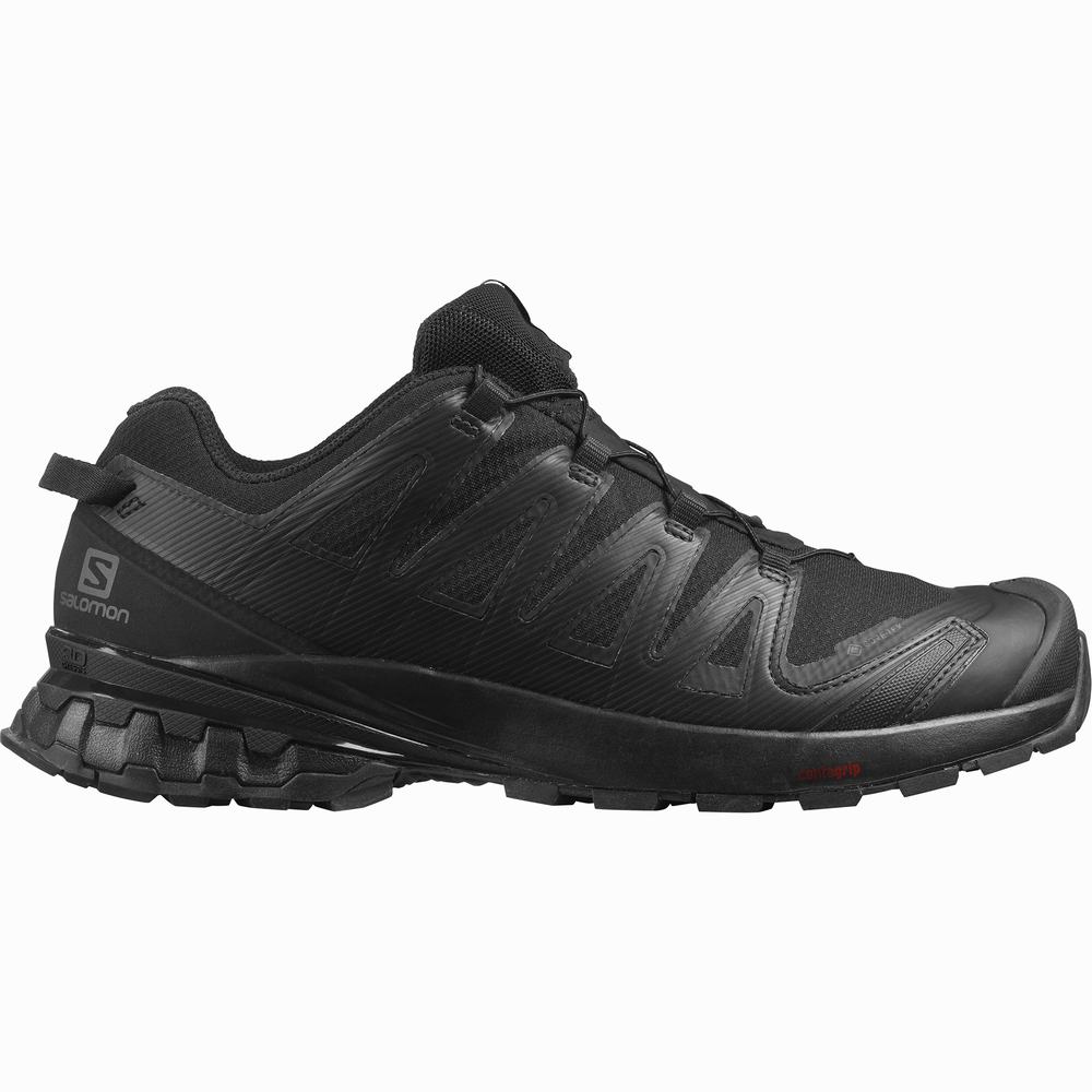 Chaussures Randonnée Salomon Xa Pro 3d V8 Gore-tex Homme Noir | France-4256973