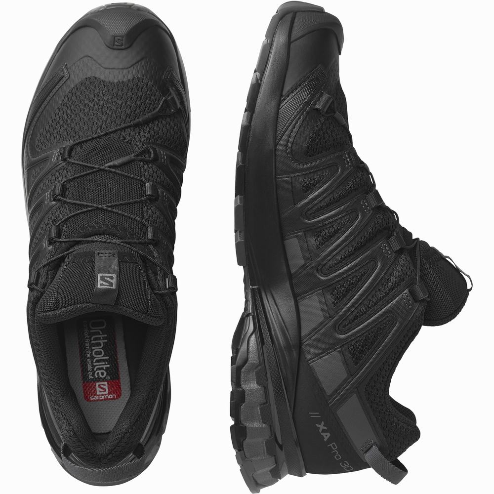 Chaussures Randonnée Salomon Xa Pro 3d V8 Homme Noir | France-7234105