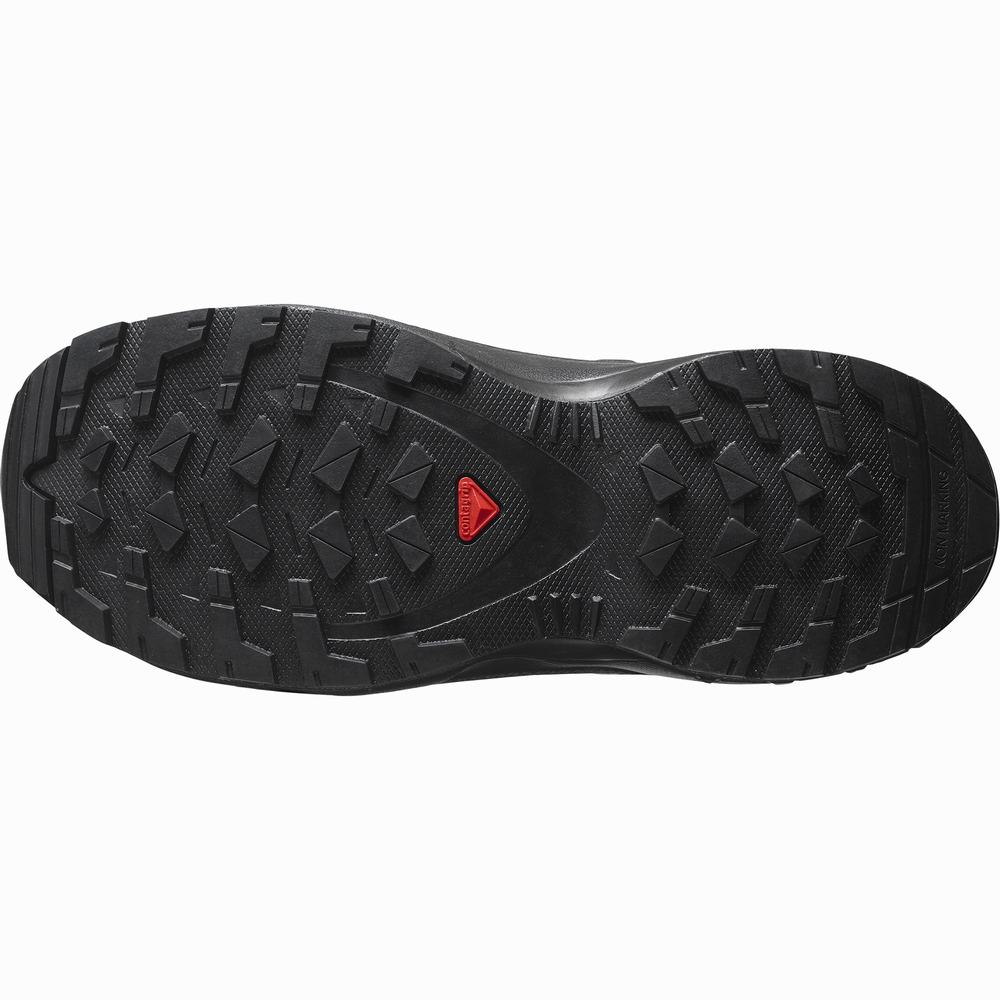 Chaussures Randonnée Salomon Xa Pro V8 Climasalomon™ Imperméables Enfant Noir | France-0597361