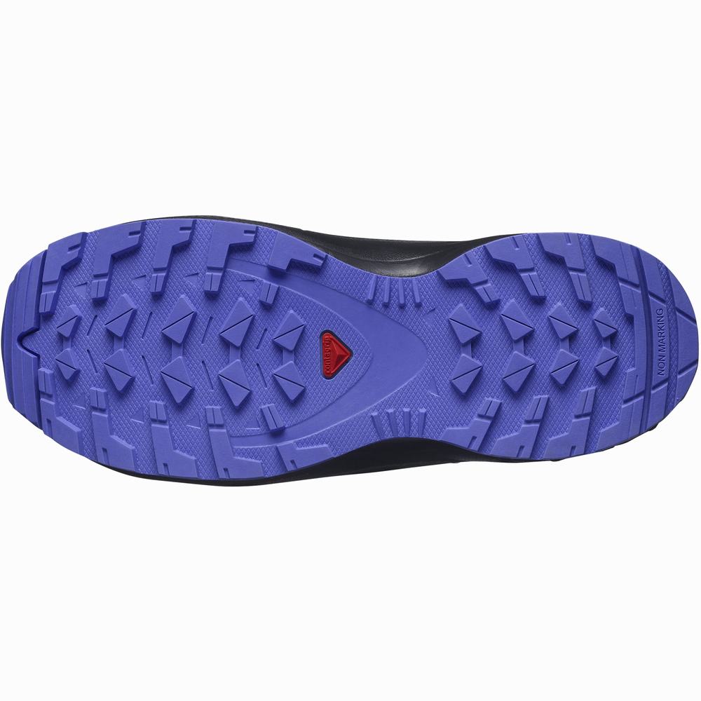 Chaussures Randonnée Salomon Xa Pro V8 Climasalomon™ Imperméables Enfant Noir Violette | France-4038796