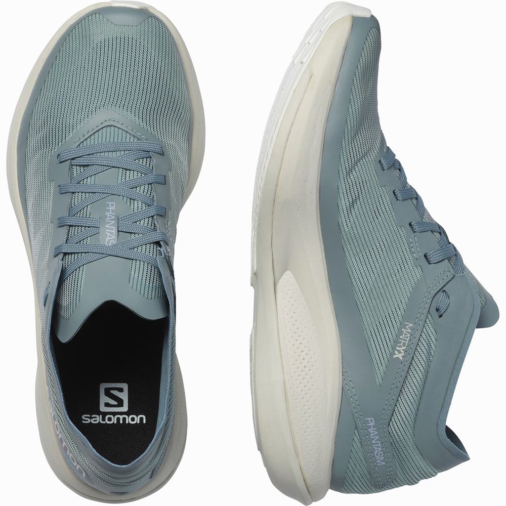 Chaussures Running Salomon Phantasm Femme Bleu Blanche | France-2174630