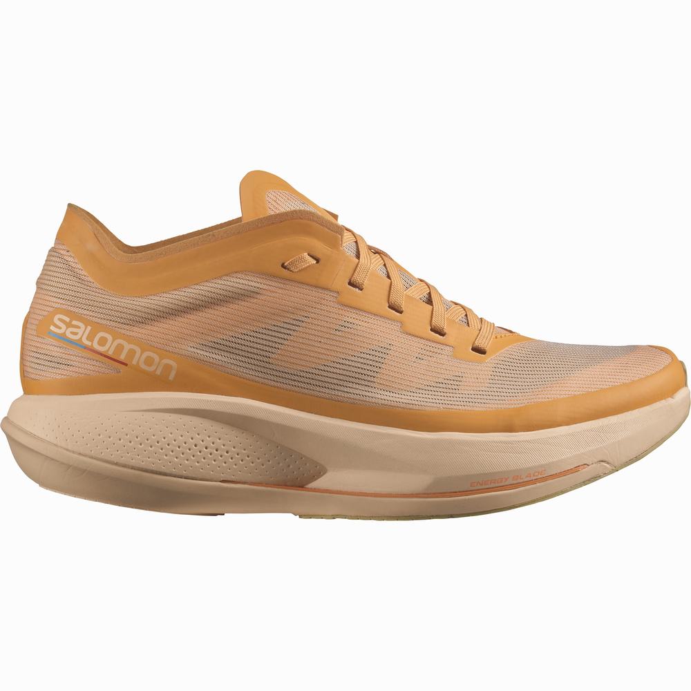 Chaussures Running Salomon Phantasm Femme Orange Blanche Vert | France-7519208