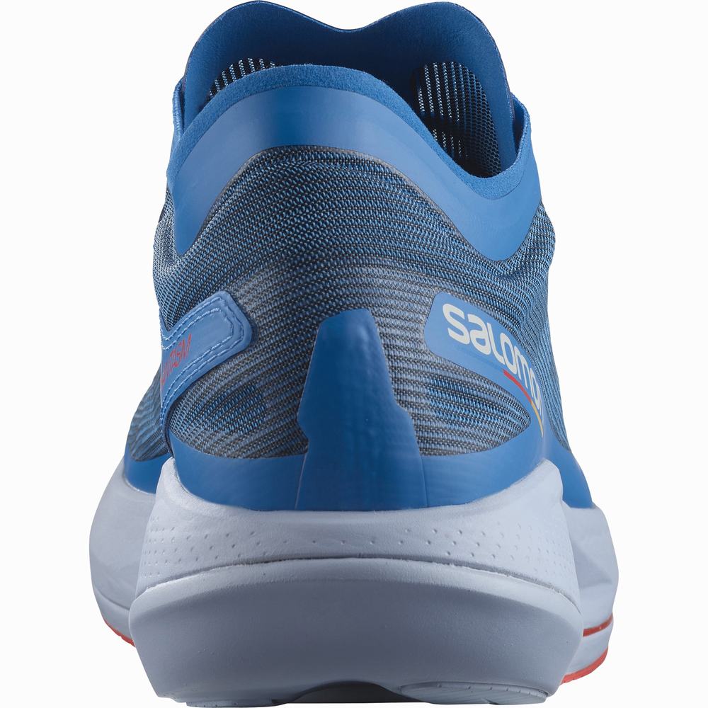 Chaussures Running Salomon Phantasm Homme Indigo Bleu Rouge | France-0814327