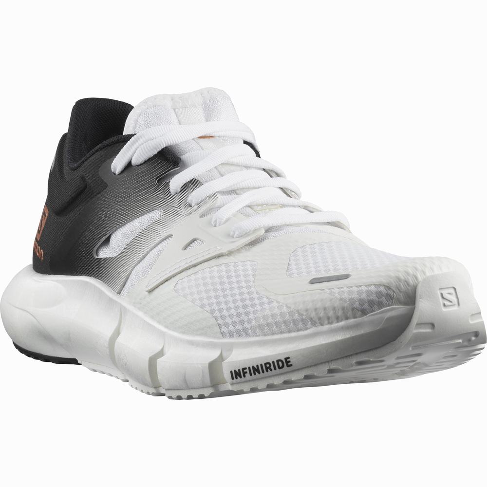 Chaussures Running Salomon Predict 2 Femme Blanche Noir Blanche | France-4069187