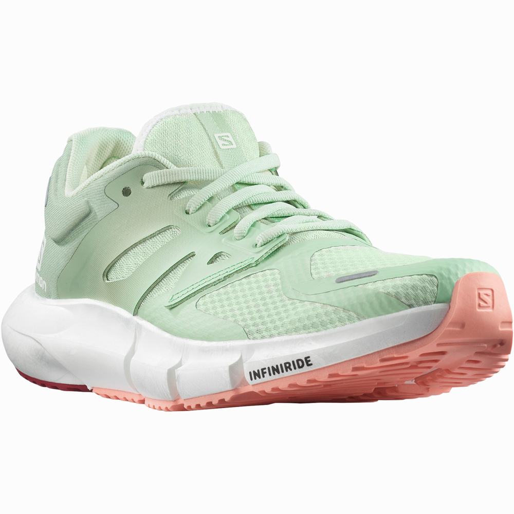 Chaussures Running Salomon Predict 2 Femme Grise Vert | France-8173496