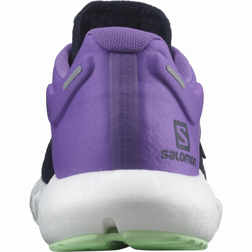 Chaussures Running Salomon Predict 2 Homme Bleu Marine Violette | France-2684971