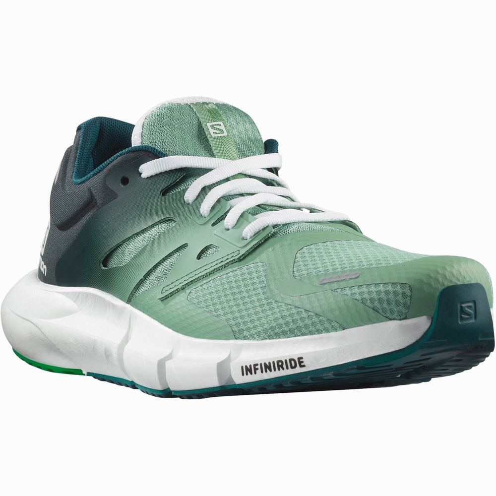 Chaussures Running Salomon Predict 2 Homme Vert Clair Vert Foncé | France-6821093