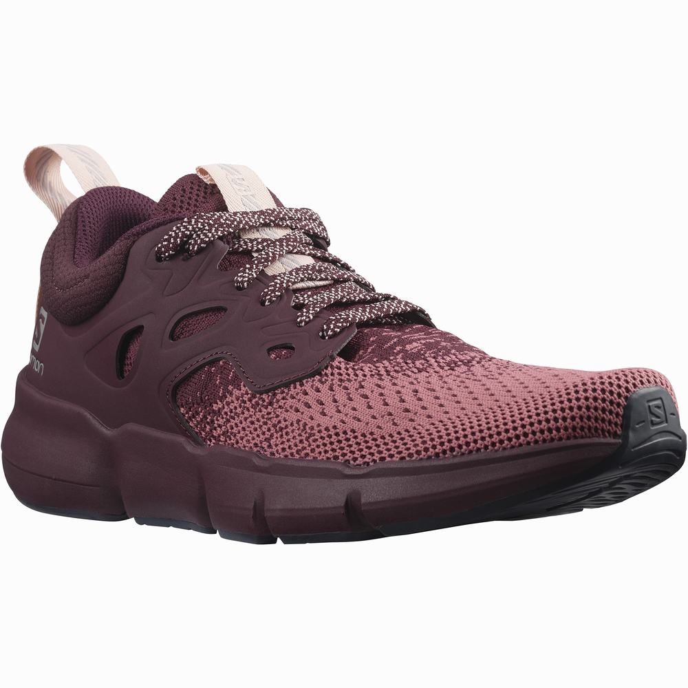 Chaussures Running Salomon Predict Soc 2 Femme Bordeaux | France-6521497