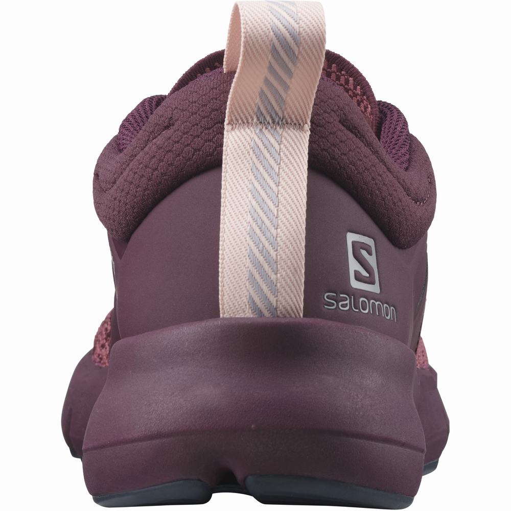 Chaussures Running Salomon Predict Soc 2 Femme Bordeaux | France-6521497