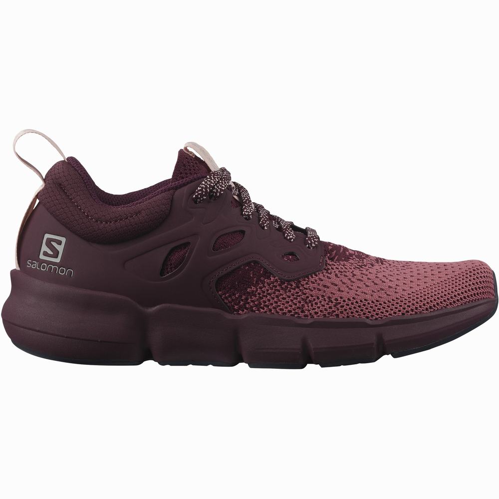 Chaussures Running Salomon Predict Soc 2 Femme Bordeaux | France-6521497