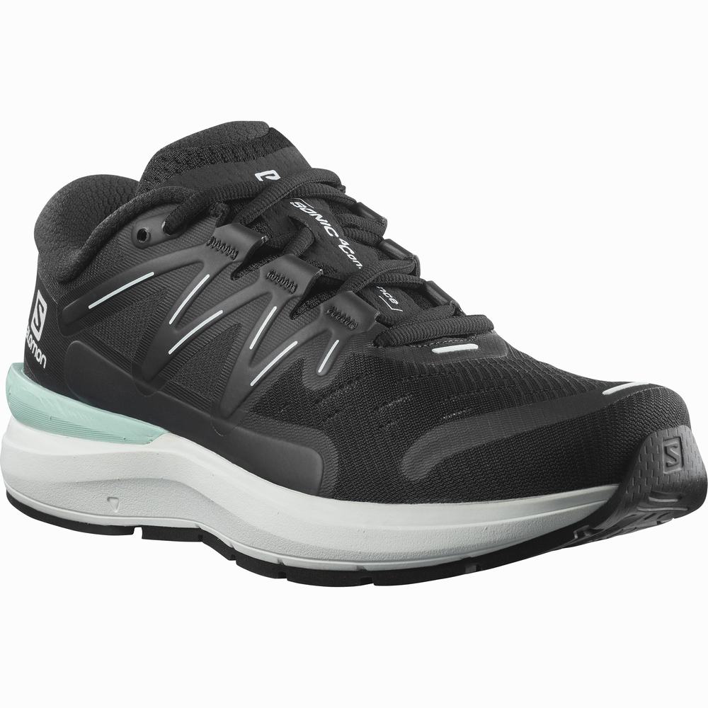 Chaussures Running Salomon Sonic 4 Confidence Femme Noir Blanche | France-0426987