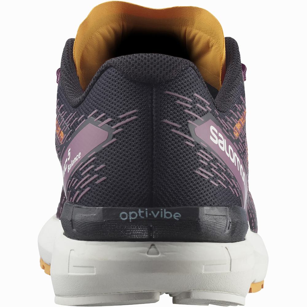 Chaussures Running Salomon Sonic 5 Balance Femme Violette Noir Orange | France-6743509